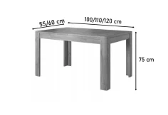 Dřevěný stůl GOMORA