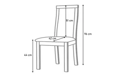 Dřevěná židle SITDOWN 4