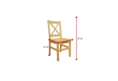 Dřevěná židle SITDOWN 2