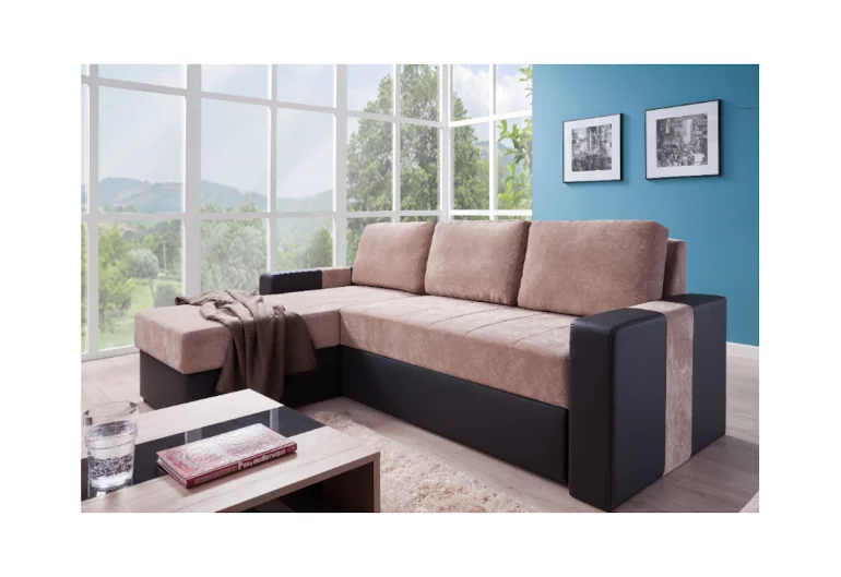 Hochwertiges L-Size-Sofa EDEN
