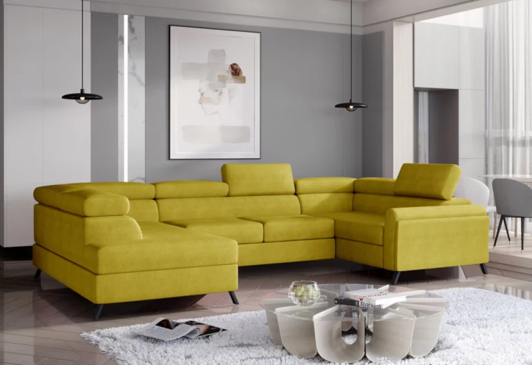 Ausziehbares Sofa in U-Form LOUNGE