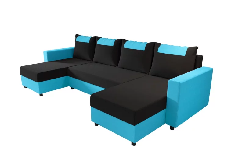 Sofa mit Schlaffunktion in U-Form COOPER