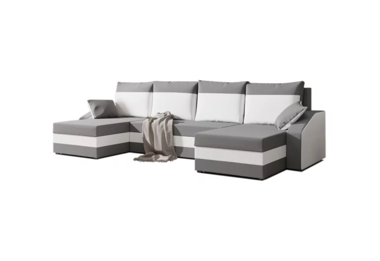 Sofa mit Schlaffunktion in U-Form WELTA, 302x75x138,haiti 14/haiti 0