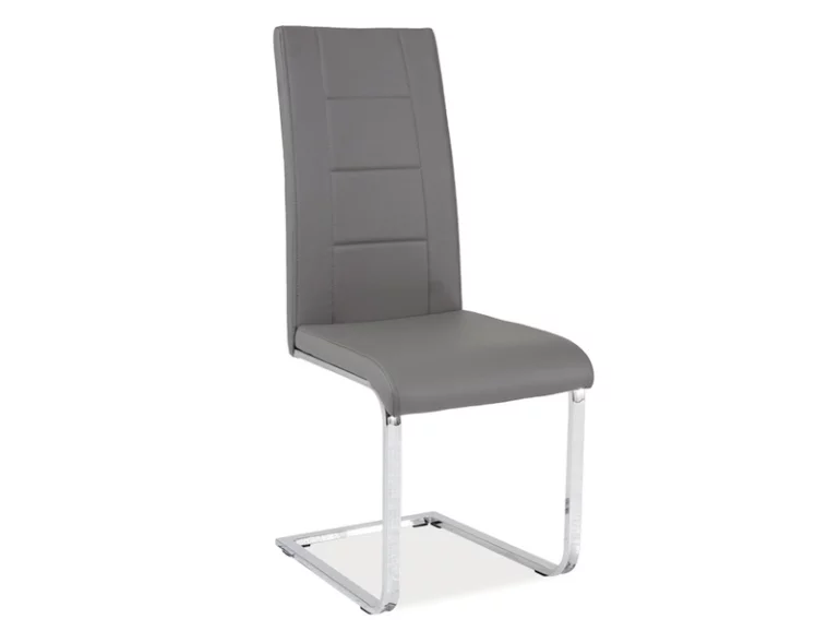 Židle HEAS H-629, 103x42x43, šedá/šedá
