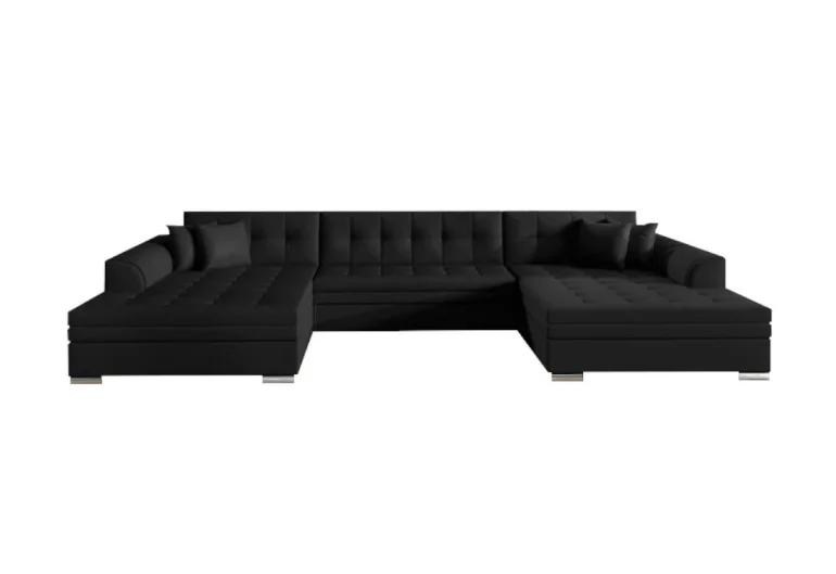 Ausziehbares Sofa ALABAMA, U-Form, 355x80x165, soft 11
