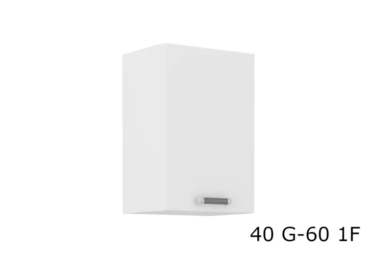 Küchenoberschrank EPSILON 40 G-60 1F, 40x60x31, weiß