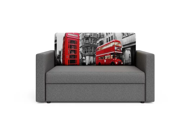 Ausziehbares Sofa CLUSO, 136x85x98 london/sawana 21