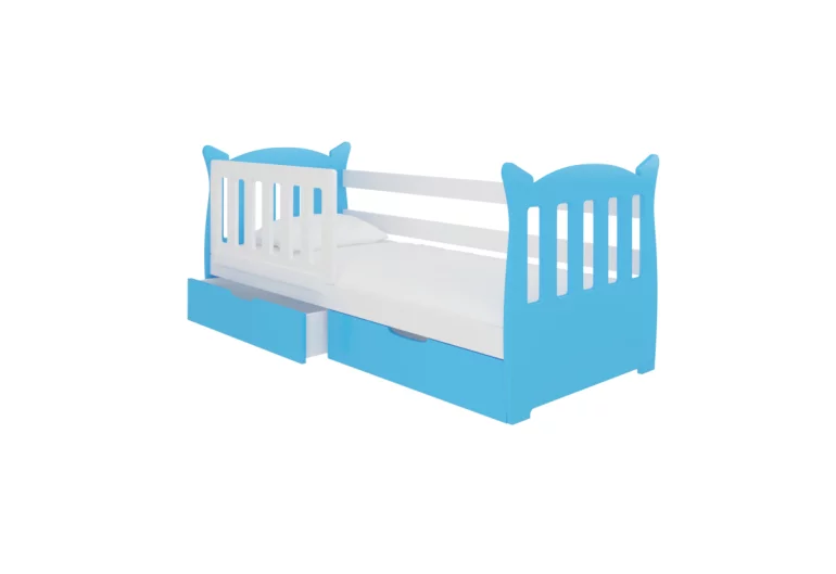Kinderbett PENA, 160x75, blau