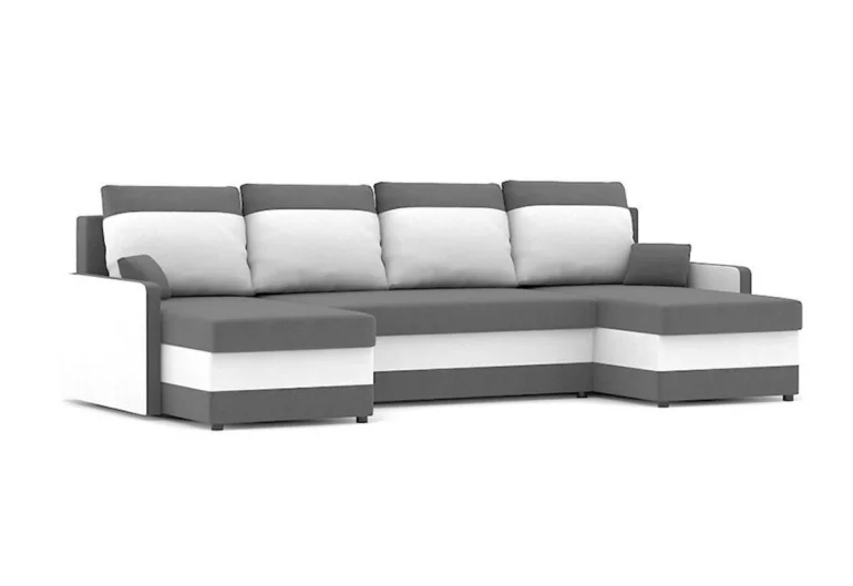 Sofa mit Schlaffunktion in U-Form TONIL