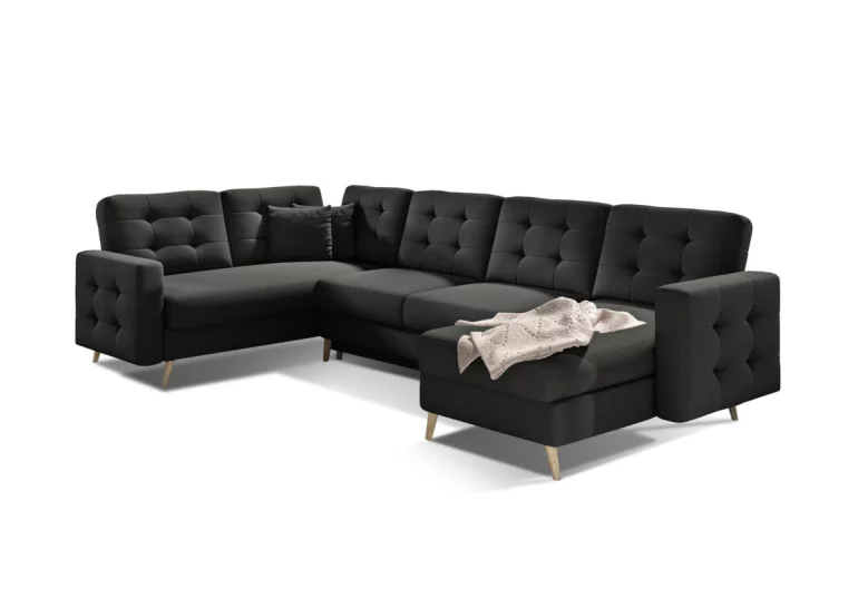 Sofa mit Schlaffunktion in U-Form ASTRA