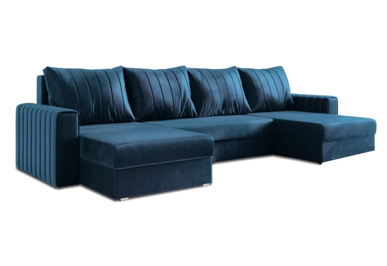 Sofa in U-Form JINA, 304x85x150, kronos 09