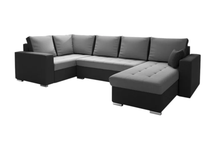 Sofa mit Schlaffunktion in U-Form LEONARD